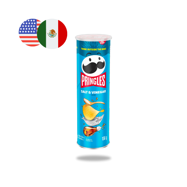 Pringles Salt & Vinegar 156g