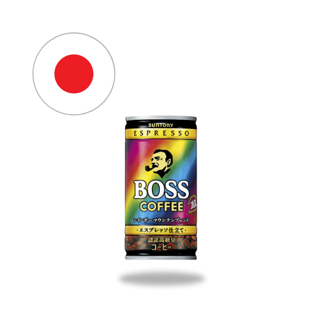 Boss Rainbow Coffee 185ml
