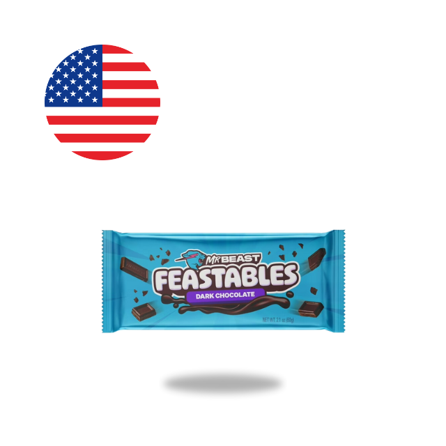 Feastables MrBeast Bar Dark Chocolate 60g