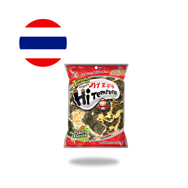 Tao Kae Noi Hi Tempura Spicy Seaweed 40g
