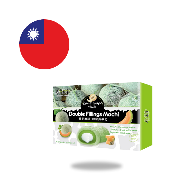 Bamboo House Double Fillings Mochi Cantaloupe 180g