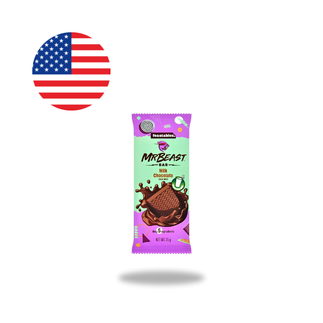 Feastables Mrbeast Bar Milk Chocolate 35g