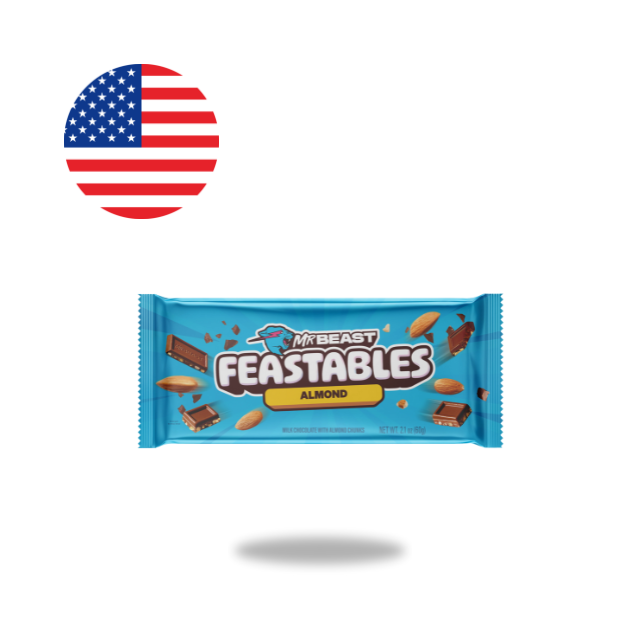 Feastables MrBeast Bar Almond 60g