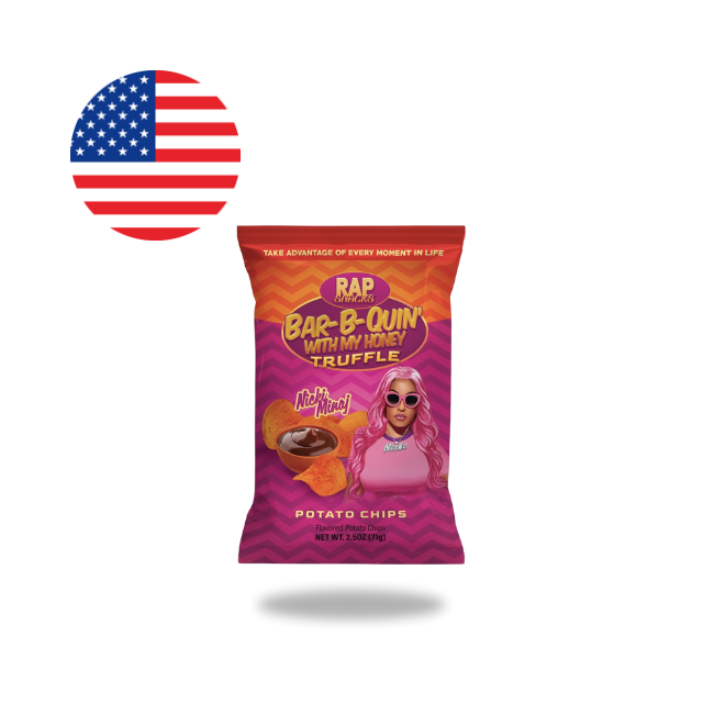 Rap Snacks Chips Bar-B-Quin, My Honey Truffle Nicki Minaj 71g