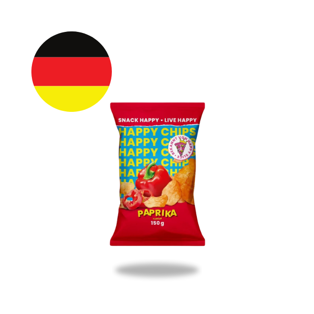 Happy Chips Paprika 150g