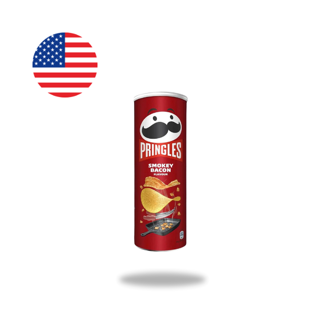 Pringles Smokey Bacon 165 g