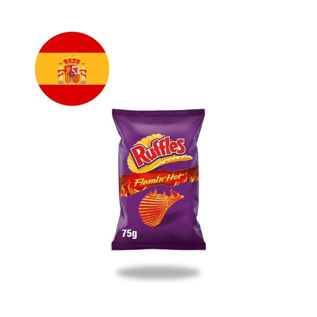 Ruffles - Flamin Hot Chips 75g
