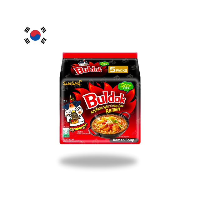 Samyang Buldak Hot Chicken Flavor Ramen 5x140g