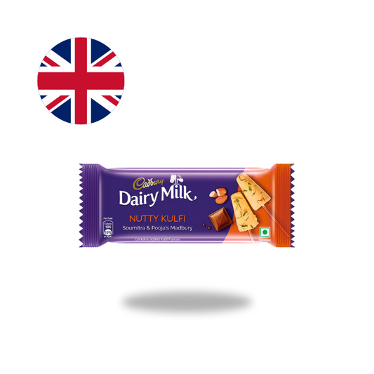 Cadbury Dairy Milk Nutty Kulfi Madbury Schokoriegel 36g