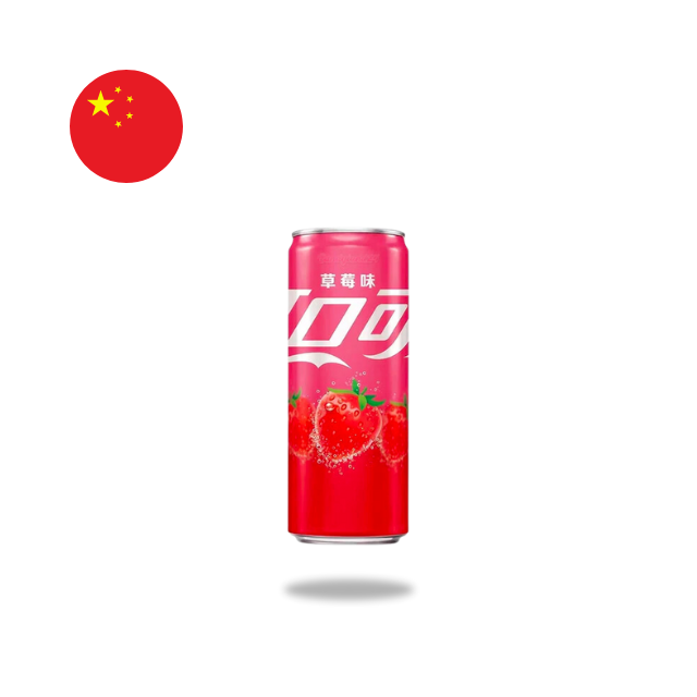 Coca Cola Strawberry China 330ml