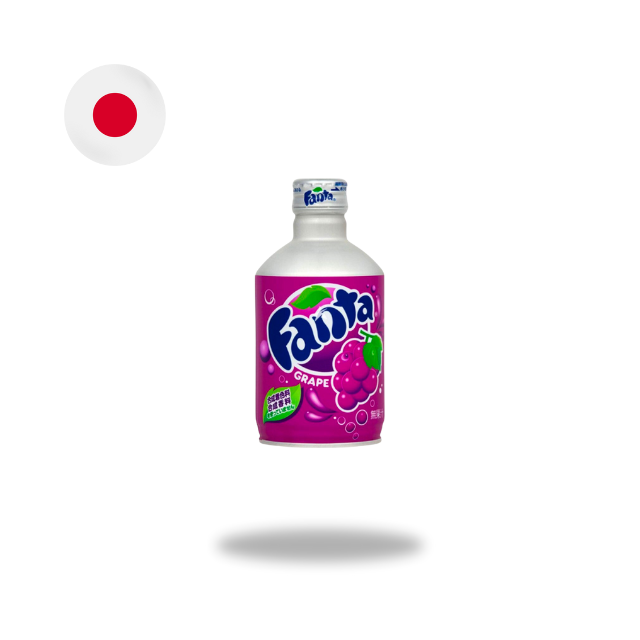 Fanta Japan Grape Metal Bottle 300ml