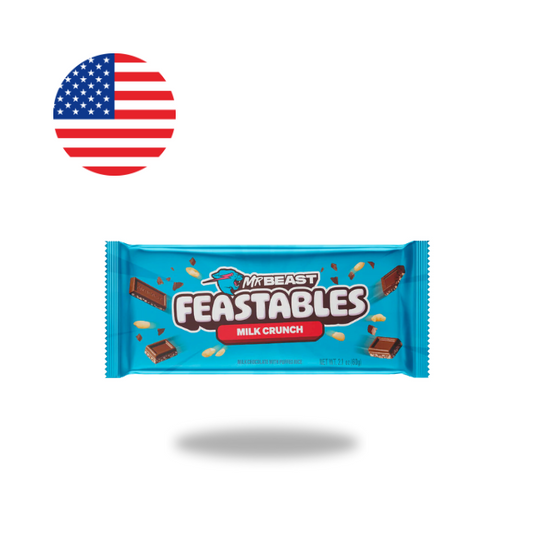 Feastables MrBeast Bar Milk Crunch Chocolate 60g