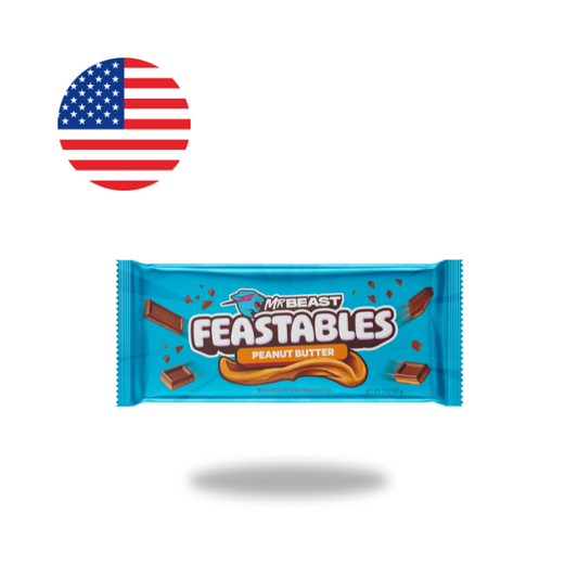 Feastables MrBeast Bar Peanut Butter Chocolate 60g