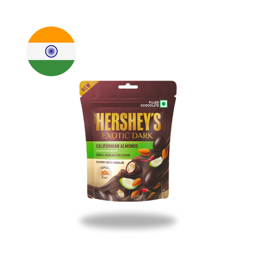 HERSHEY'S Exotic Dark Chocolate Californian Almonds 90g