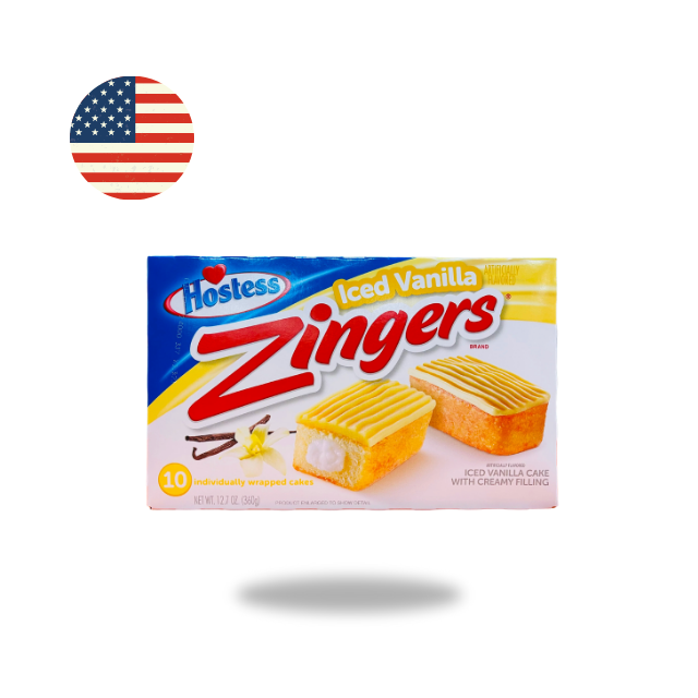 Hostess Zingers Iced Vanilla 360g