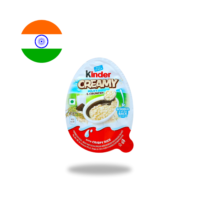 Kinder Creamy Milky & Crunchy 19g