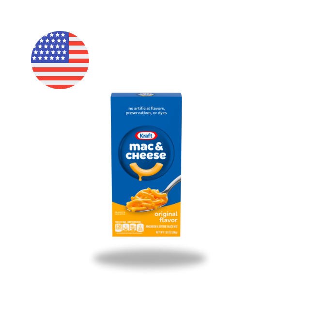 Kraft - Macaroni & Cheese Dinner - Original Flavor 206g