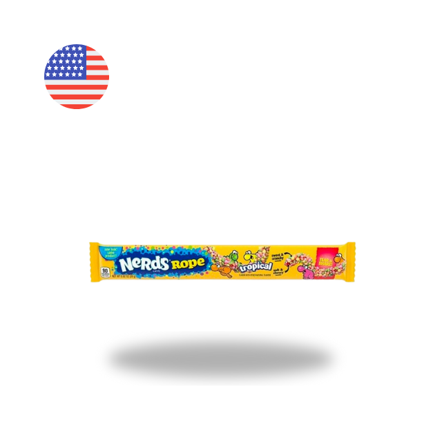 Wonka Nerds Rope Tropical 26g