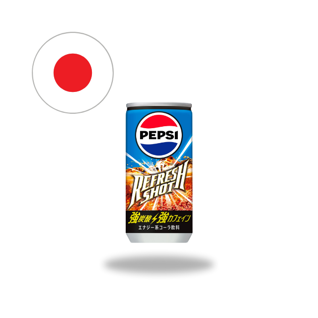 Pepsi Japan Cola Refresh Shot 200ml