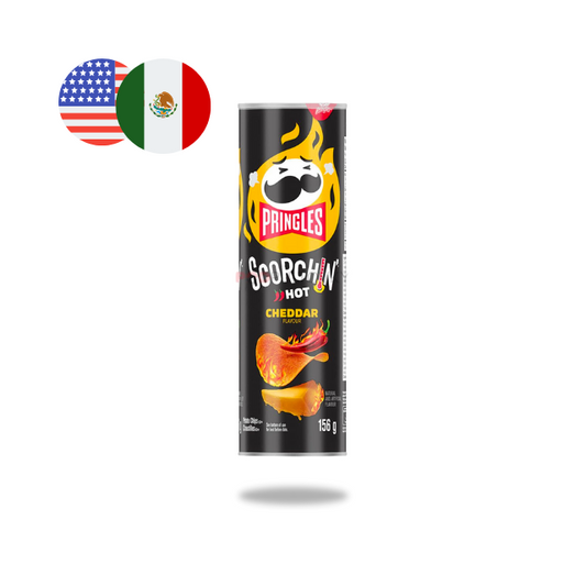 Pringles Scorchin' Hot Cheddar 156g