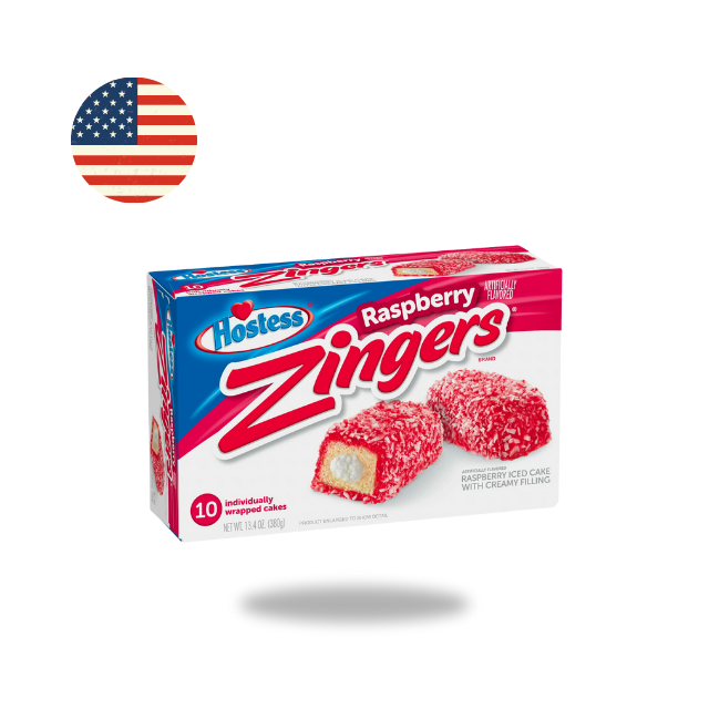 Hostess Zingers Raspberry 380g