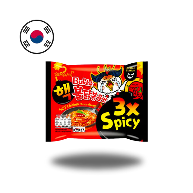 Samyang Buldak 3x Spicy Hot Chicken Flavor Ramen 140g