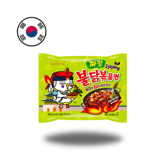 Samyang Buldak Ramen Hot Chicken Jjajang Korean Black Bean Sauce 140g