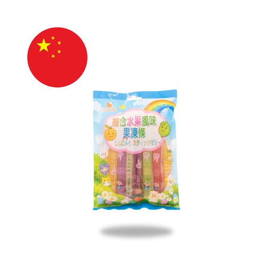 Jelly Straw Fruit 340g