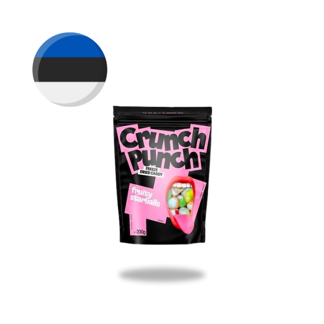 Crunch Punch Fruity Starballs 200g