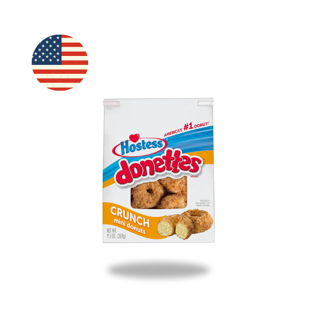 Hostess Donettes Crunch Mini Donuts 269g