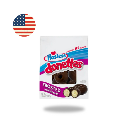 Hostess Donettes Mini Donuts Frosted Chocolate 319g