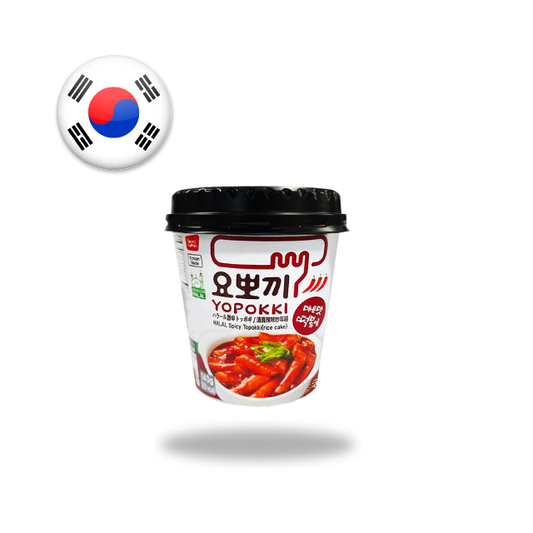 Yopokki- Halal Spicy Topokki 140g