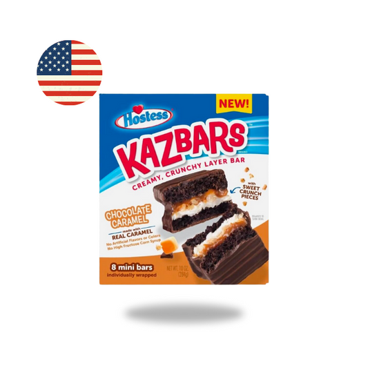 Hostess Kazbars Chocolate Caramel 284g