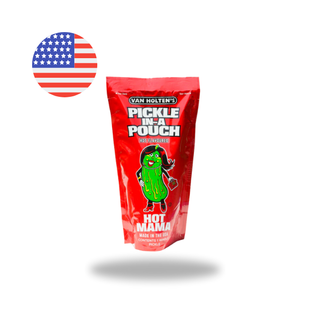 Van Holten Hot Mama Pickle in a Pouch 306g