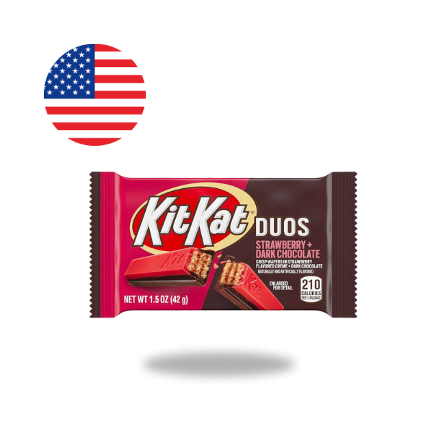 KitKat Duos Strawberry + Dark Chocolate 42g