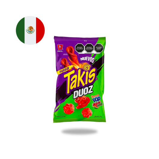 Takis Duoz Fuego & Pop Chilix sandia 250g