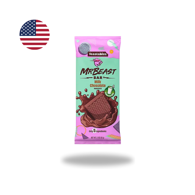 Feastables Mrbeast Bar Milk Chocolate 60G