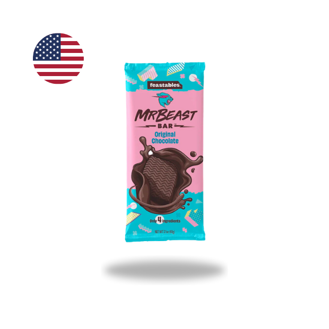 Feastables Mrbeast Bar Orginal Chocolate 60G