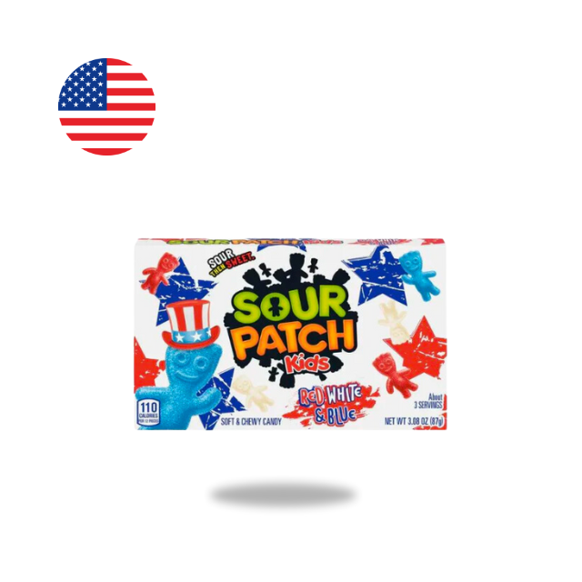 Sour Patch Kids Red, White & Blue 87g