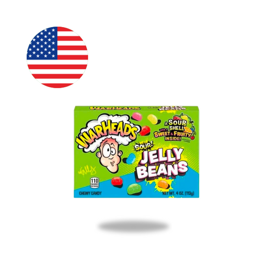 Warheads Sour Jelly Beans 113g